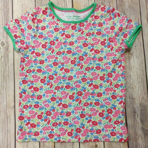 Mini Boden Other - Mini Boden Spring Flower Shirt